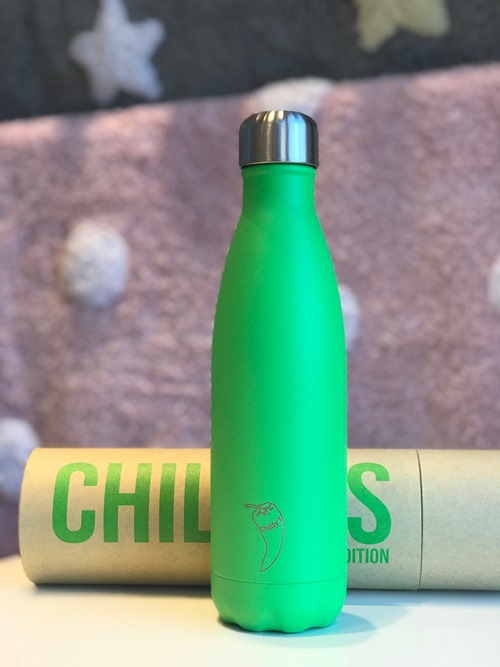 BOTELLA CHILLY'S 500ML NEON VERDE