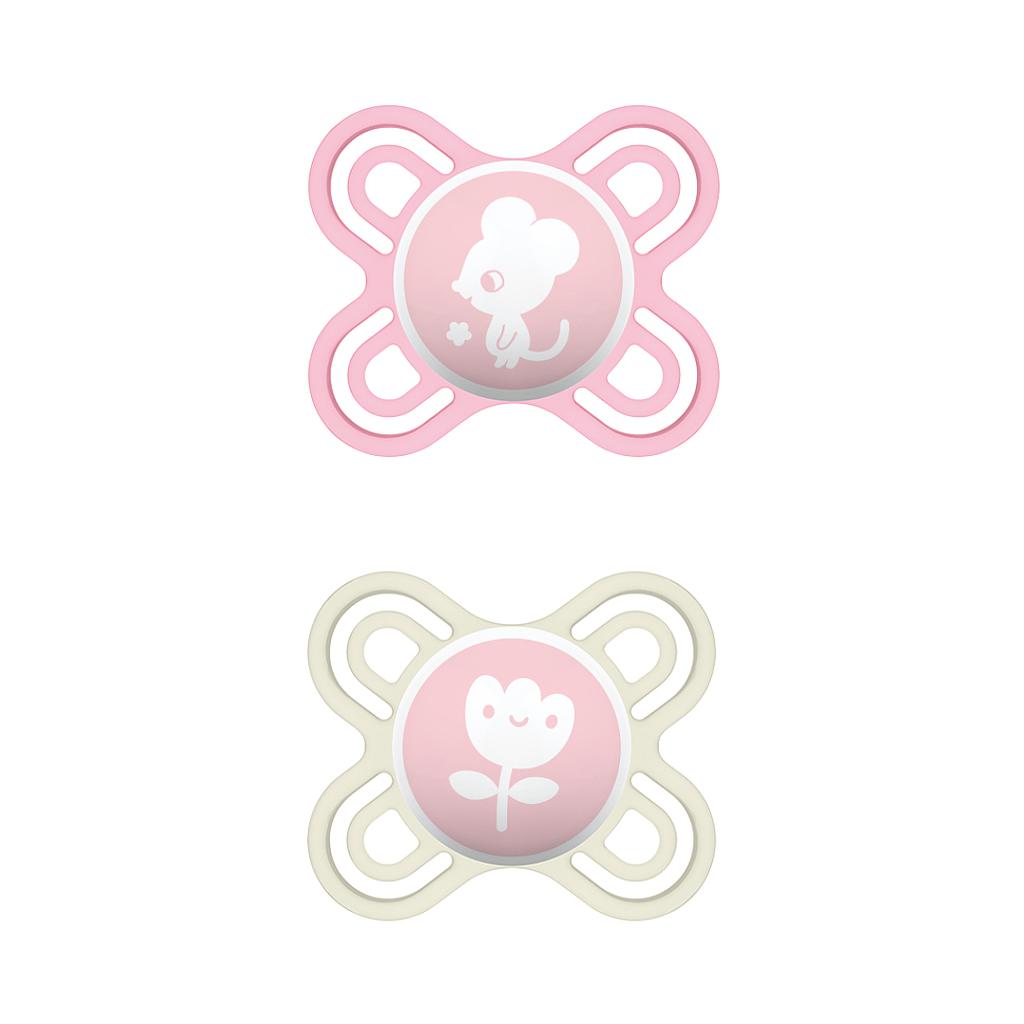 CHUPETE PERFECT START ROSA 2UNDS 0-2M