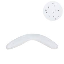 ALMOHADA DE LACTANCIA GRANDE 16X118X80 CM ASTRA GRIS/ESTRELLA