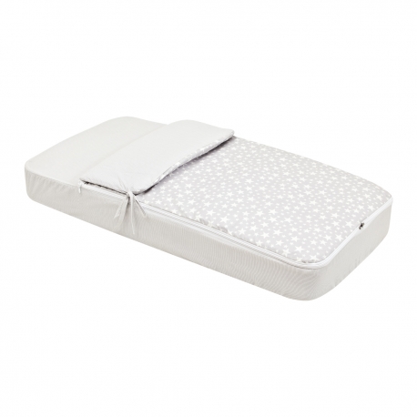 SACO DE CUNA I/V STAR GRIS 60X120 CM