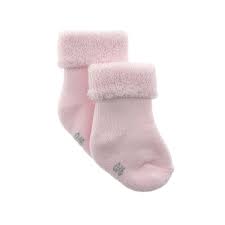 JUEGO 3 CALCETINES PARA BEBE LISO ROSA T.17-18