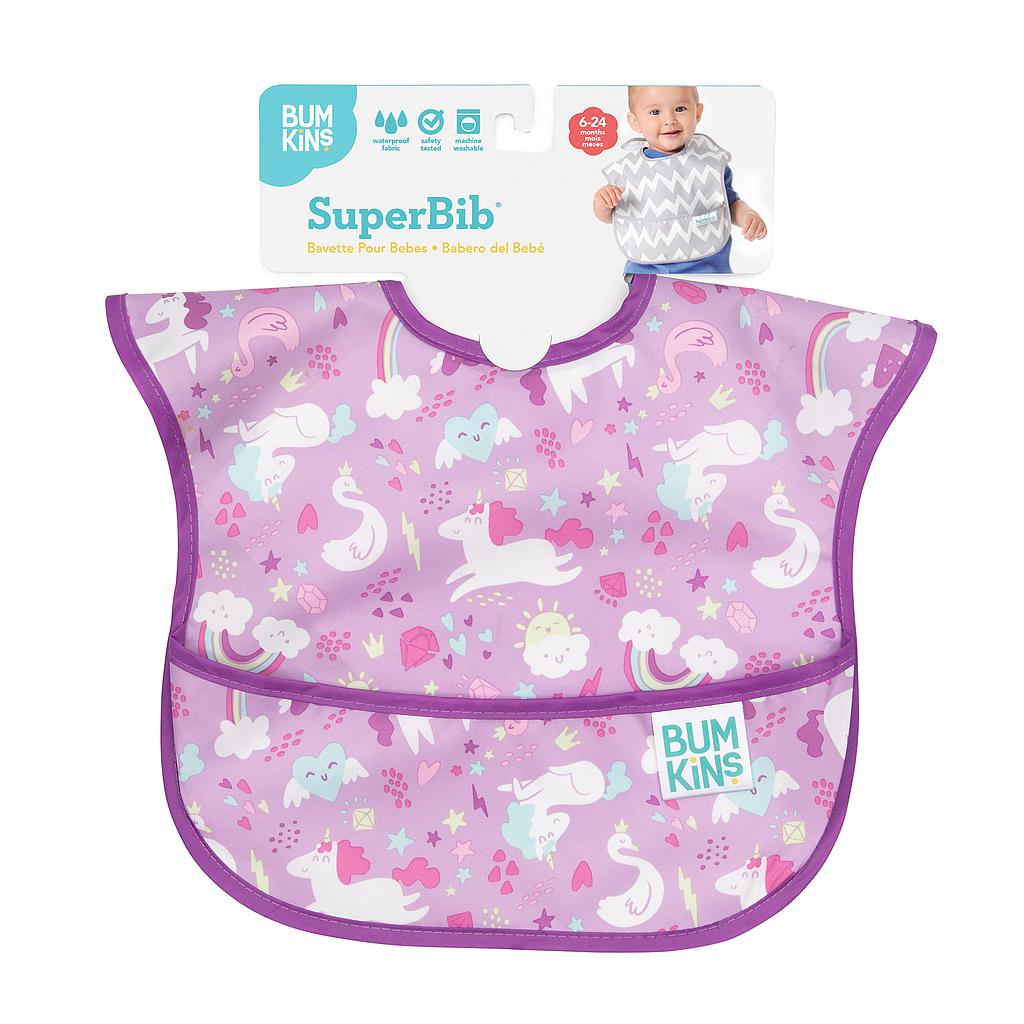 BUMKINS BABERO SUPERBIB 6-24M UNICORNIO