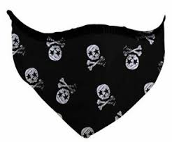 MASCARILLA FULI SKULL NEGRO TALLA S