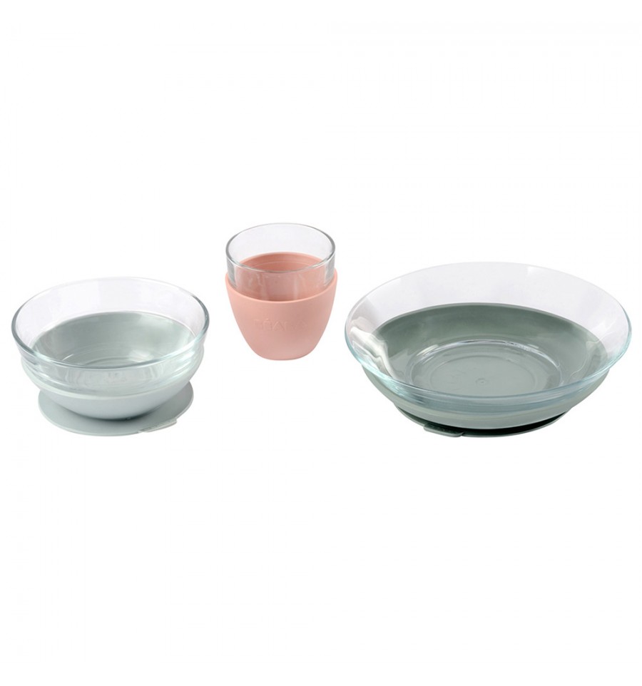 SET VAJILLA DURALEX EUCALYPTUS