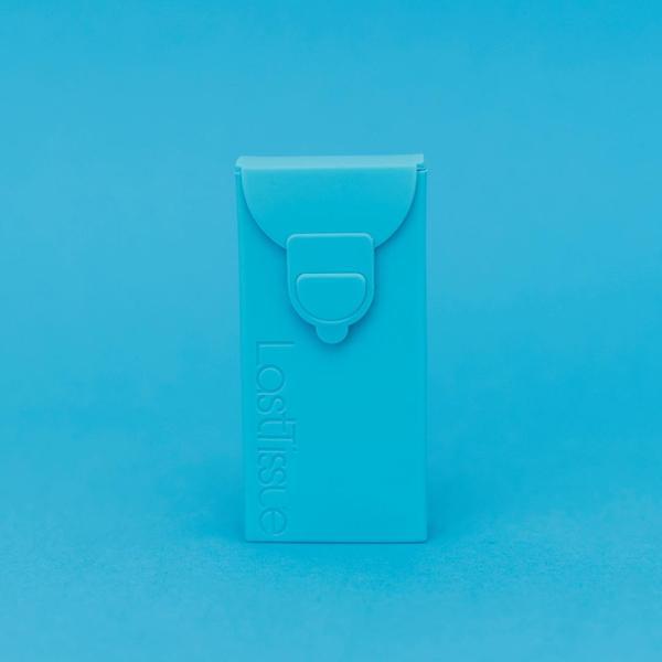 FUNDA DE PAÑUELOS LASTOBJECT TURQUESA