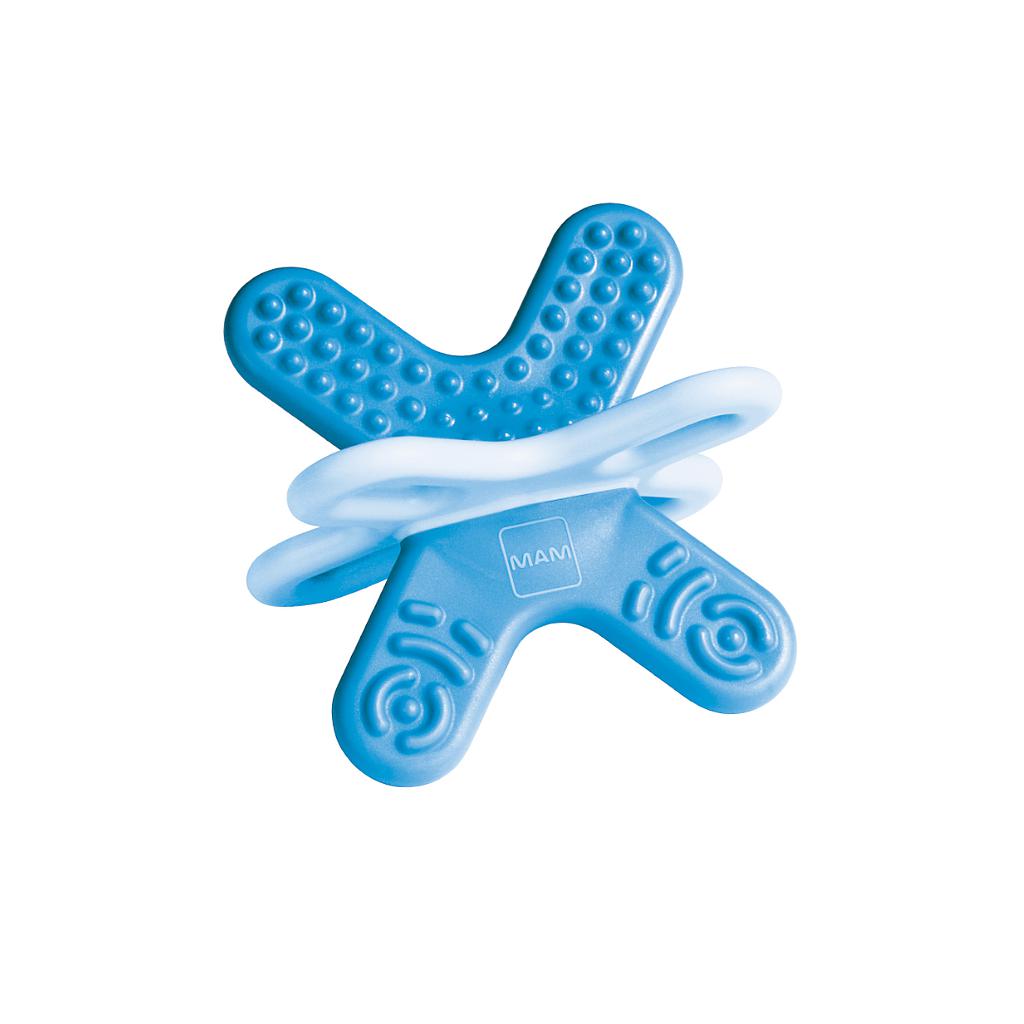 MAM MORDEDOR BITE&amp;RELAX II CAJA ESTERILIZ AZUL