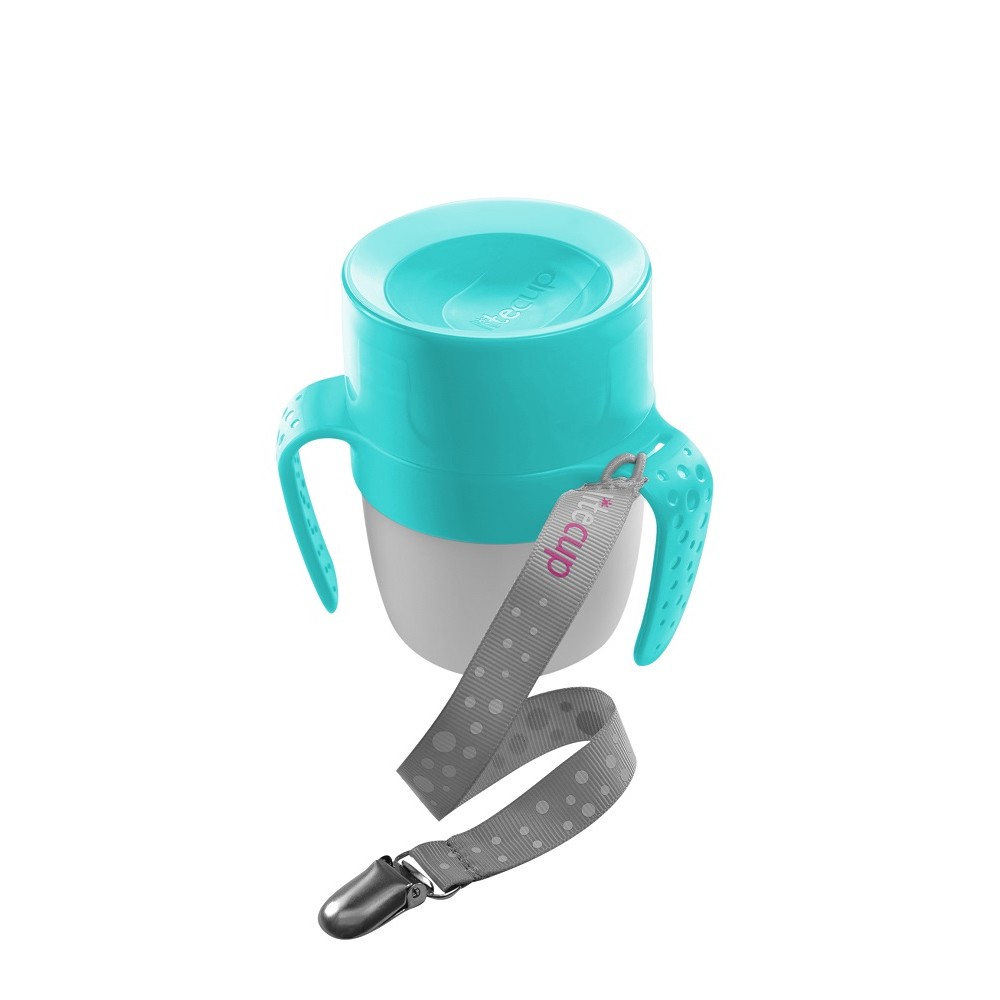 VASO ILUMINADO LITECUP BABY AZUL CON ASAS 200ML