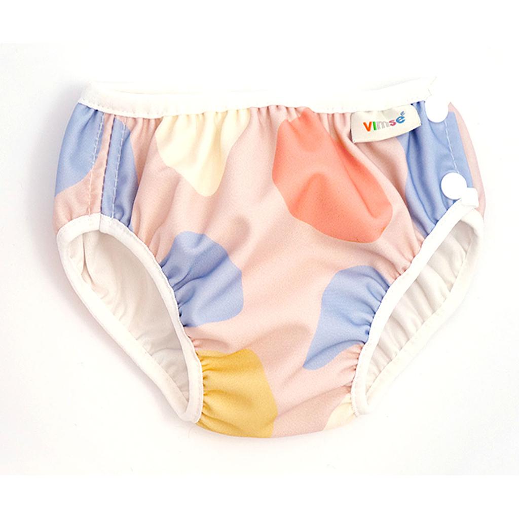 BAÑADOR PAÑAL FORMAS ROSA T.XL