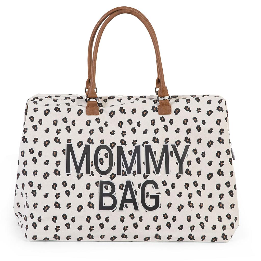 BOLSO MOMMY BAG GRANDE LEOPARD