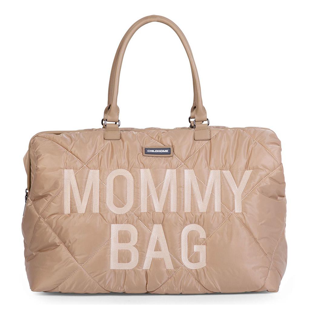 BOLSO MOMMY BAG GRANDE ACOLCHADO BEIG