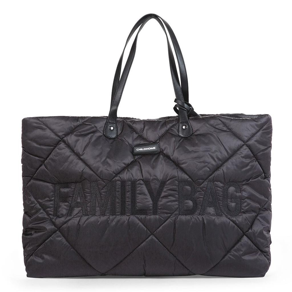 BOLSO FAMILY BAG ACOLCHADO NEGRO