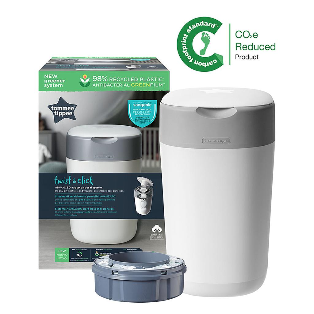 CONTENEDOR SANGENIC TWIST&amp;CLICK BLANCO Green Film