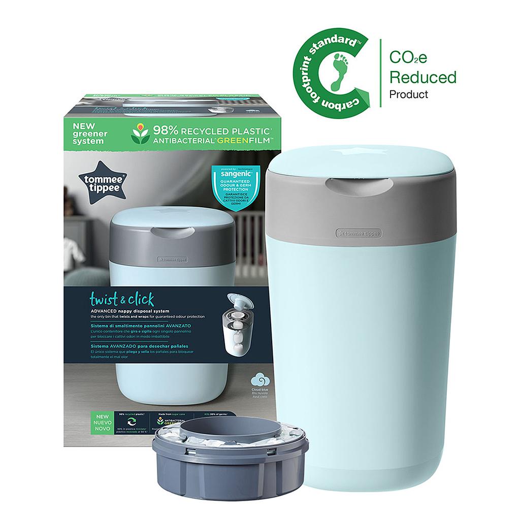 CONTENEDOR SANGENIC TWIST&amp;CLICK AZUL Green Film