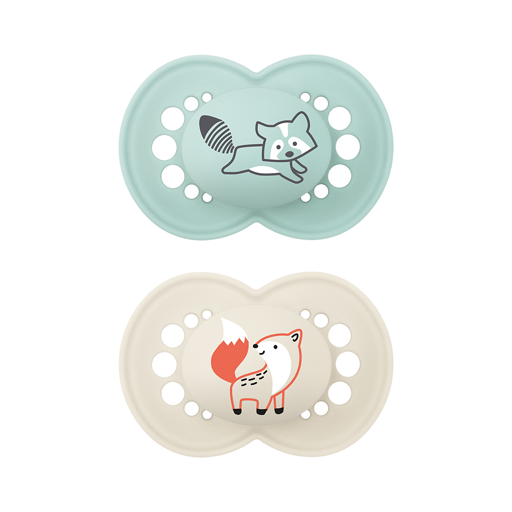 CHUPETE ORIGINAL 16m+ SILICONA MATT NEUTRO 2 UNDS