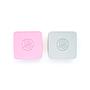 PACK SNACK BAMBOO 2 UNDS ROSA GRIS ECO RASCALS