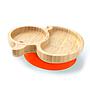 PLATO BAMBOO PATO NARANJA ECO RASCALS