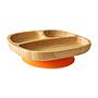 PLATO BAMBOO TODDLER NARANJA ECO RASCALS