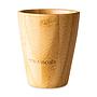 VASO BAMBOO 240ML AMARILLO ECO RASCALS PAJITA