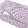 COLCHONETA SILLA UNIVERSAL VICHY ROSA 35X85X1 CM