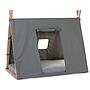 FUNDA PARA CAMA TIPI 140X70 GRIS