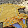 BRAGA BIKINI BTBOX UPF 50+ LUNARES MOSTAZA 12-24 MESES