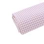 SABANA CUNA 3 PCS (CUNA 60) 100X165 CM VICHY10 ROSA