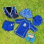 GORRA DE BAÑO BTBOX UPF 50+ PIRATAS-TALLA S / 44-54 CM