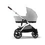 CYBEX GAZELLE S SILLA SILVER LAVA GREY (copia)