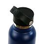 BOTELLA TERMICA RUNBOTT 600ML +TAPON STANDARD PLAIN MARINO