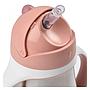 TAZA INOX 250ML C/CAÑITA C/ASAS OLD PINK