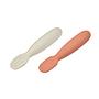 PRECUCHARAS SILICONA 2 UNDS TERRACOTA/GRIS