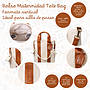 BOLSO MATERNIDAD TOTE BAG WONDERLAND BEIGE