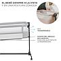 MINICUNA COLECHO NESTE UP 2 LIGHT GREY