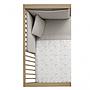 COLCHA+PROTECTOR CUNA 60 ABETE BEIG