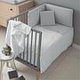 COLCHA+PROTECTOR CUNA 60 ARDI GRIS