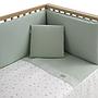 COLCHA+PROTECTOR CUNA 60 ARDI VERDE