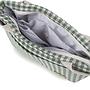 BOLSO ORGANIZADOR VICHY VERDE 13X38X20 CM