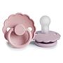 Pack 2 Chupetes FRIGG Block Silicona DAISY 0-6m Pink/S.Lilac