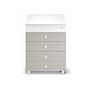MUEBLE BAÑERA ASIA BLANCO/TORTORA C261