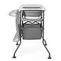 BAÑERA PLEGABLE CON CAMBIADOR BUBLY GRIS