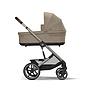 CYBEX TRIO BALIOS S LUX BLACK+COT S+CLOUD G Almond Beig