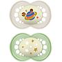 MAM CHUPETE ORIGINAL 6M+ NIGHT SILIC 2UN unisex