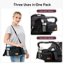 MOMCOZY BOLSO ORGANIZ.CARRO TODO EN 1 SZ001 36x13x7 CM NEGRO