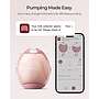 MOMCOZY SACALECHES DOBLE PORTATIL AIR1 UNICO GRANATE
