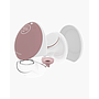 MOMCOZY SACALECHES DOBLE PORTATIL M9 UNICO GRANATE