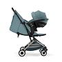 CYBEX ORFEO SILLA DE PASEO BLACK STORMY BLUE