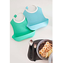 BABERO BIB 4M+ PASTEL AZUL/VERDE