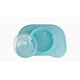 MANTEL CLICK-MAT+PLATO 6M+ PASTEL AZUL