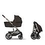 BALIOS S LUX+CAPAZO FOLD TAUPE/CHOCOLATE BROWN