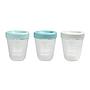 SET DE 3 PORTIONS SILICONA AZUL/GRIS/VERDE